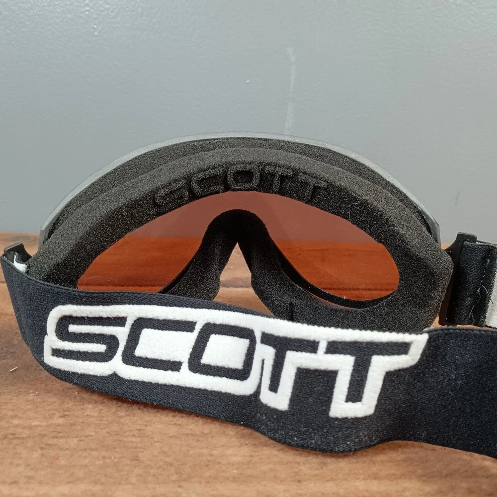 Scott Snow Goggles Unisex One Size Grey Amber Lens Excellent Ski Snowboard